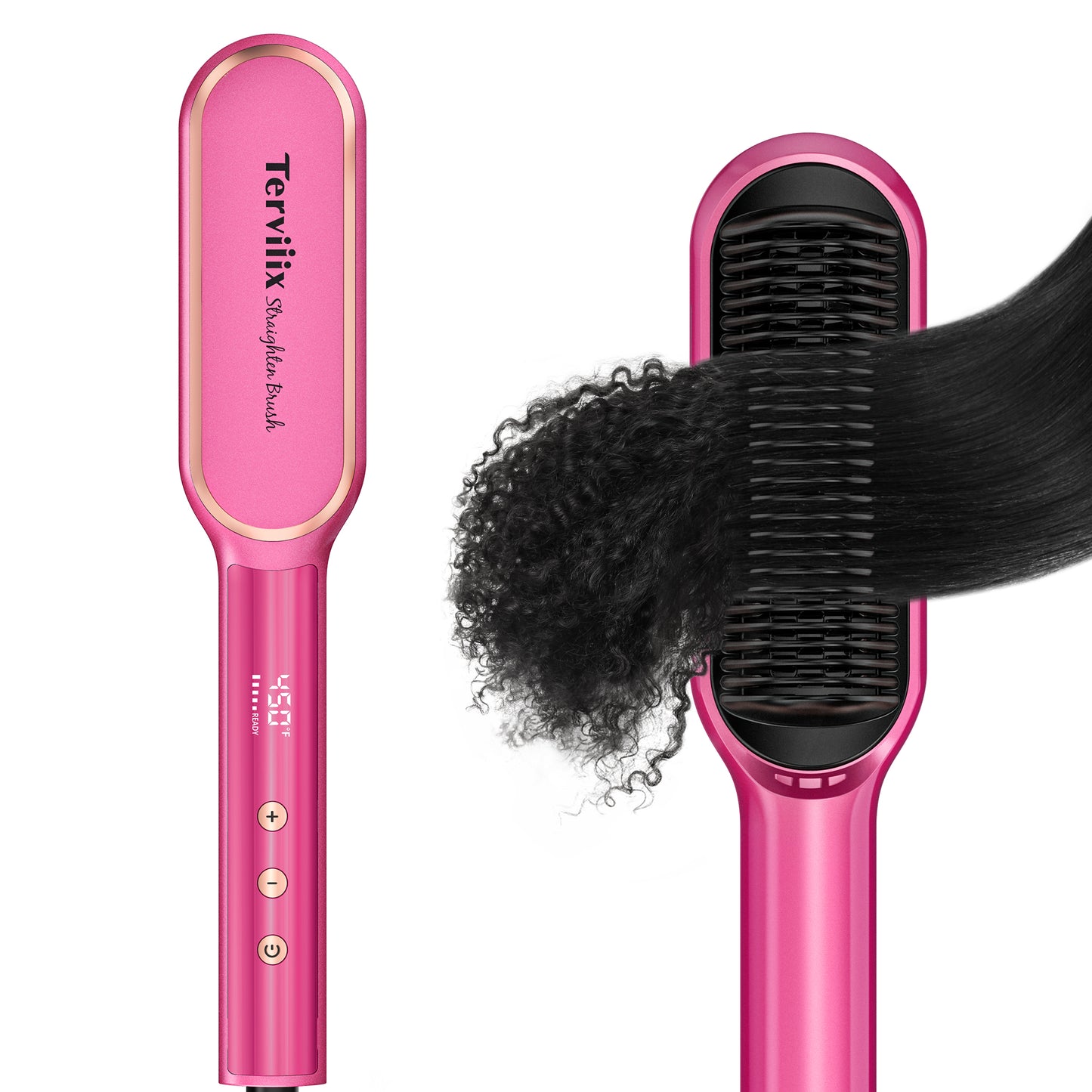 HAIR STRAIGHTENER BRUSH